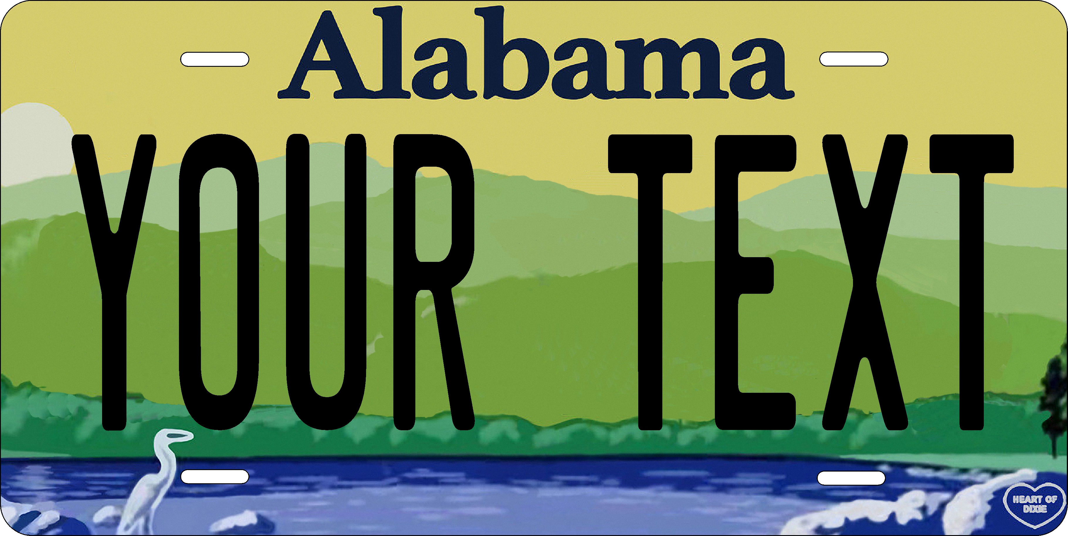 Alabama 2014 License Plates Tag Personalized Auto Car ...